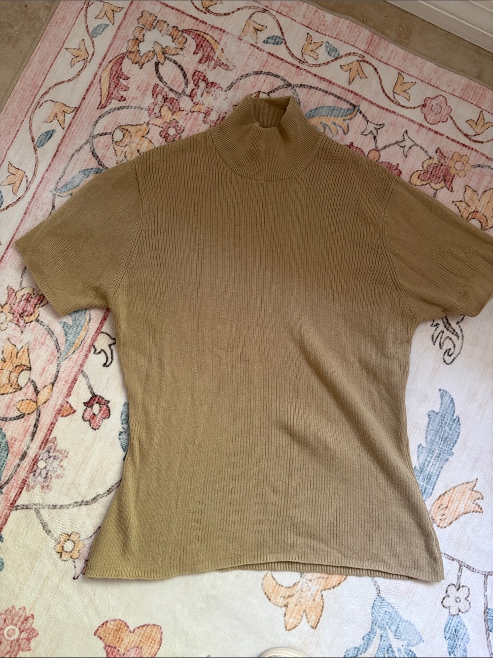 INC Mock Neck Knit Top